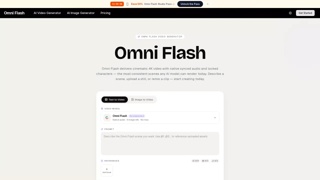 Omni Flash screenshot