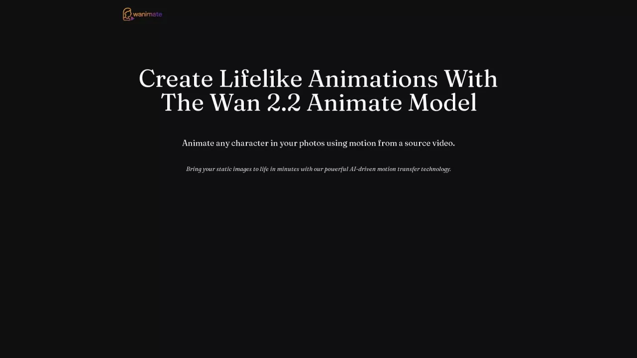 WanAnimate screenshot