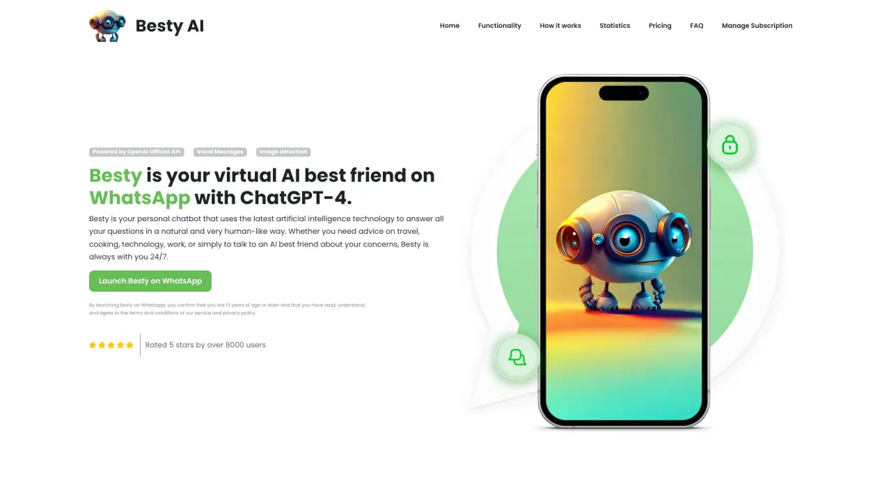 Besty AI screenshot