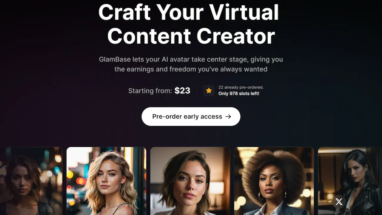 Glambase screenshot