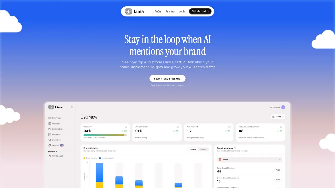 Lima screenshot