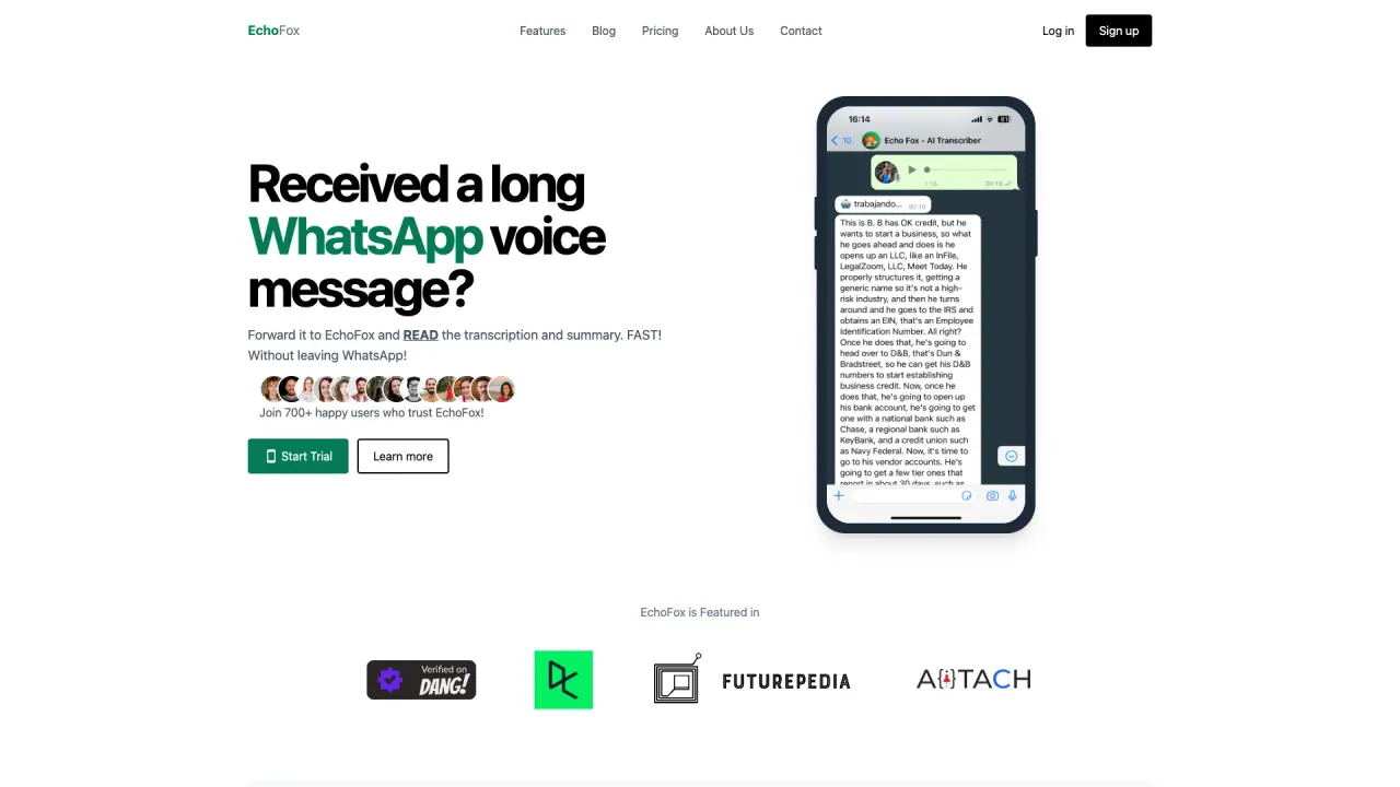 EchoFox screenshot