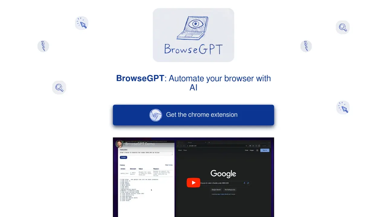 BrowseGPT screenshot