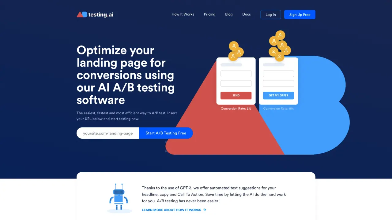 ABTesting screenshot