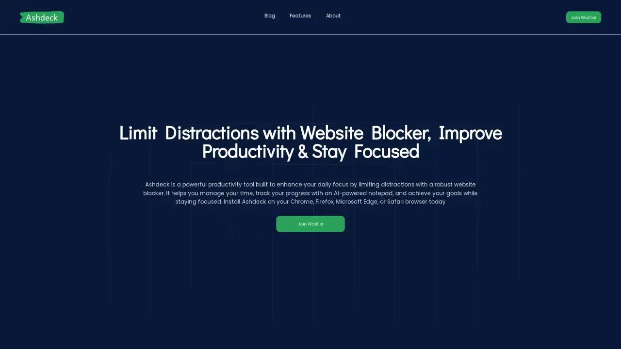 Ashdeck screenshot