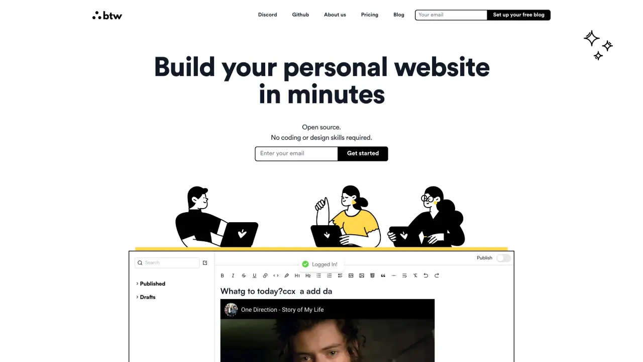 BTWSO screenshot