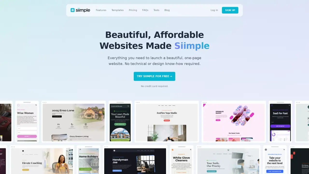 Siimple screenshot