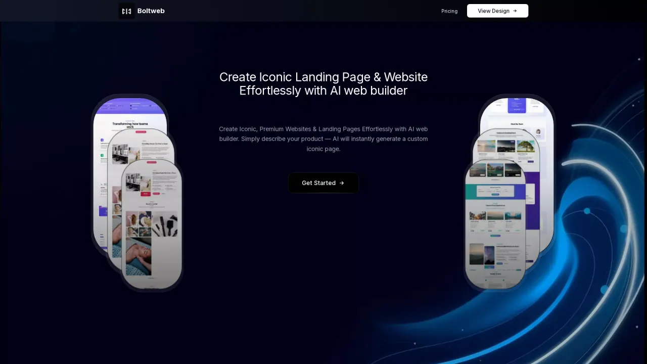 boltweb screenshot