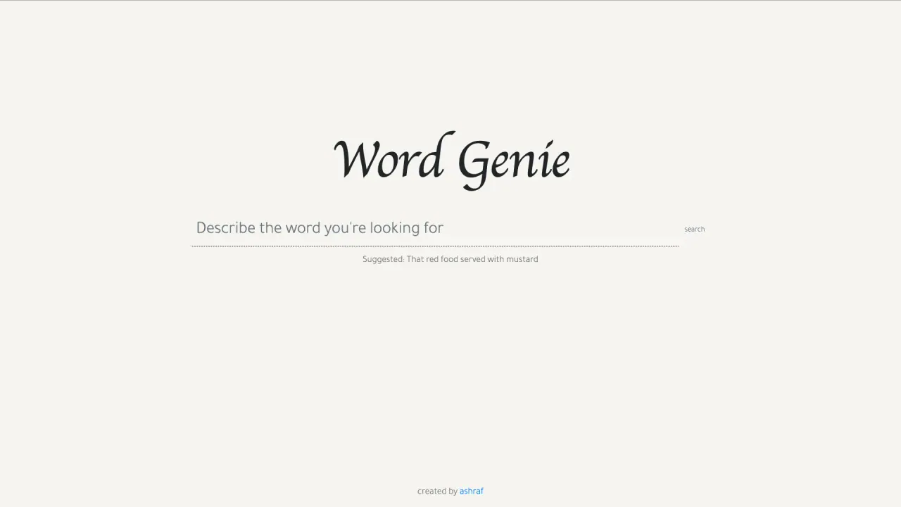 Word Genie screenshot