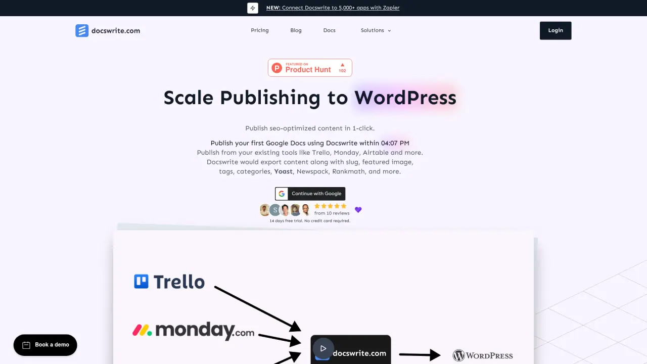 Docswrite screenshot