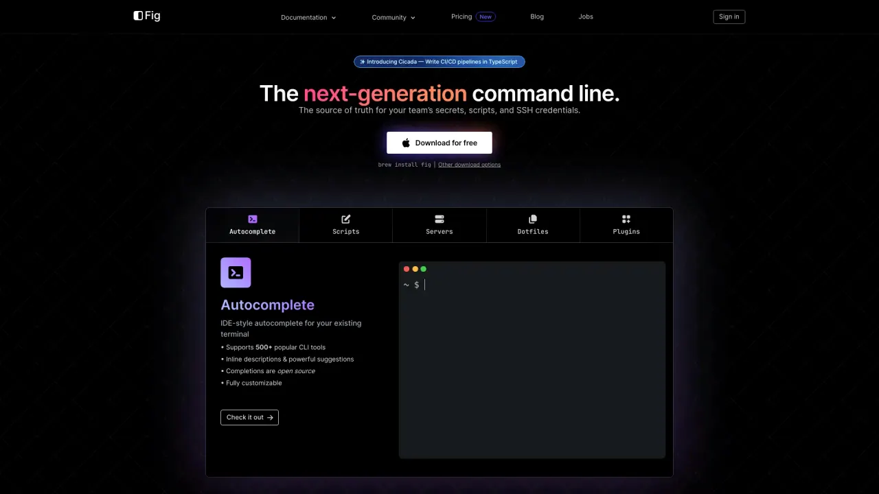 Fig screenshot
