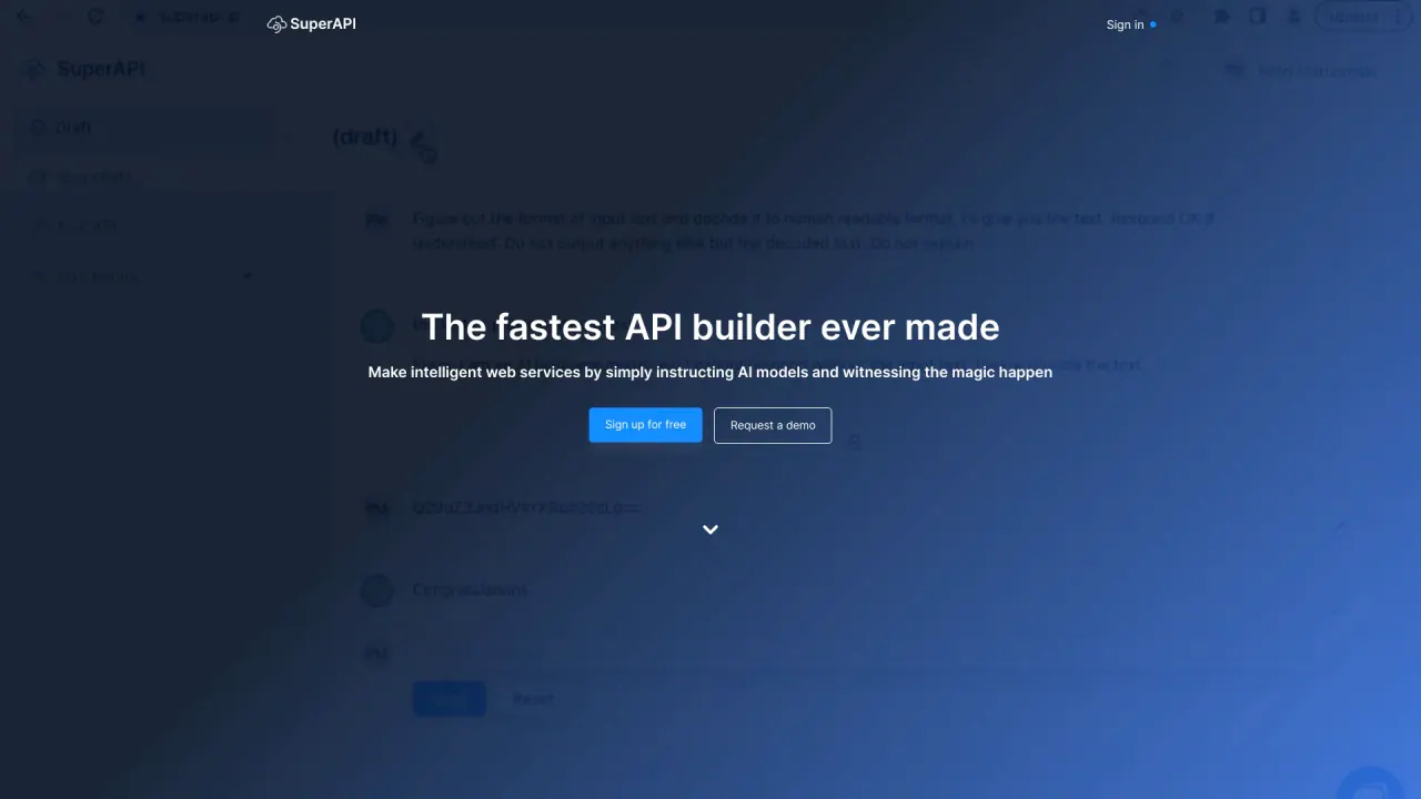 SuperapiAI screenshot