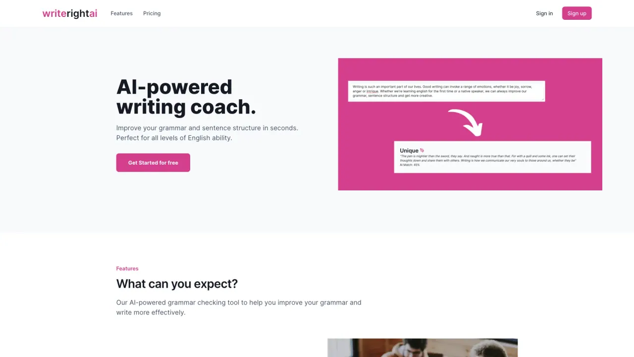 WriteRightAI screenshot