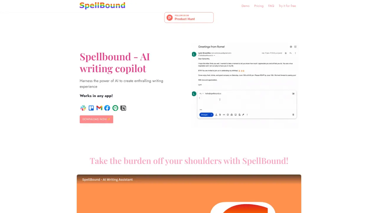 SpellBound screenshot