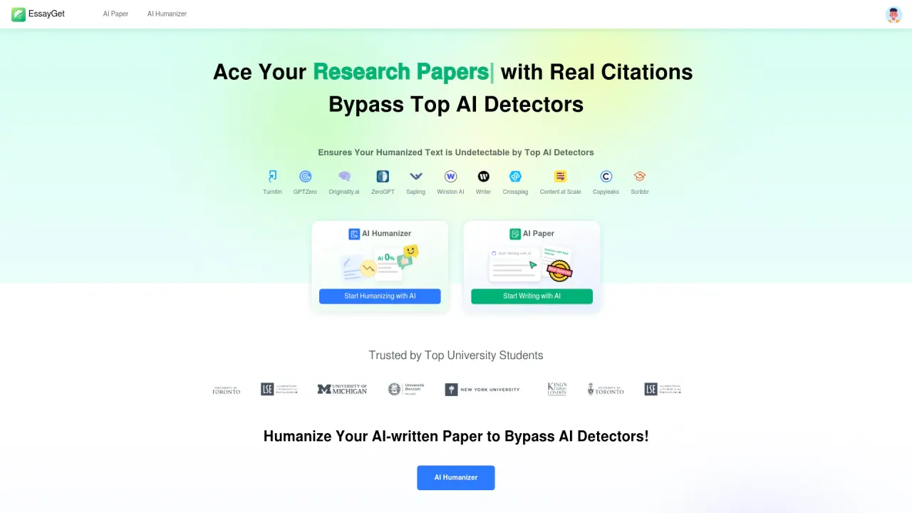 EssayGet screenshot