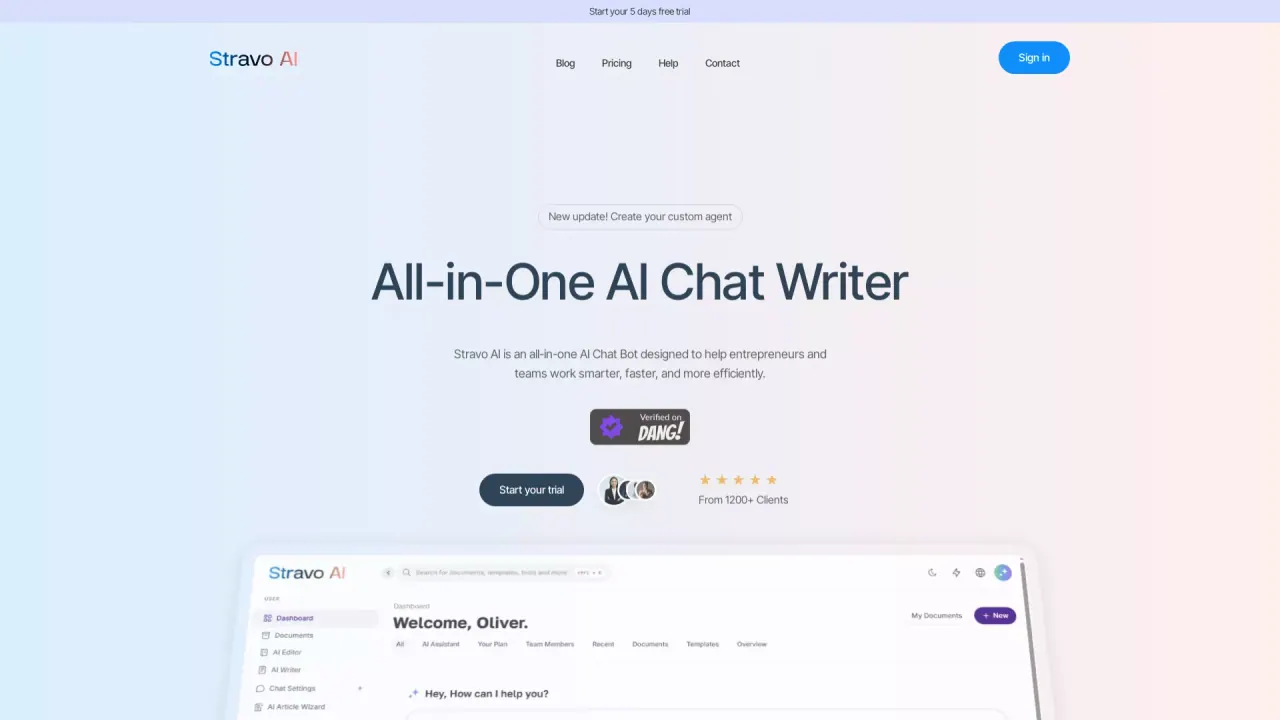 Stravo AI screenshot