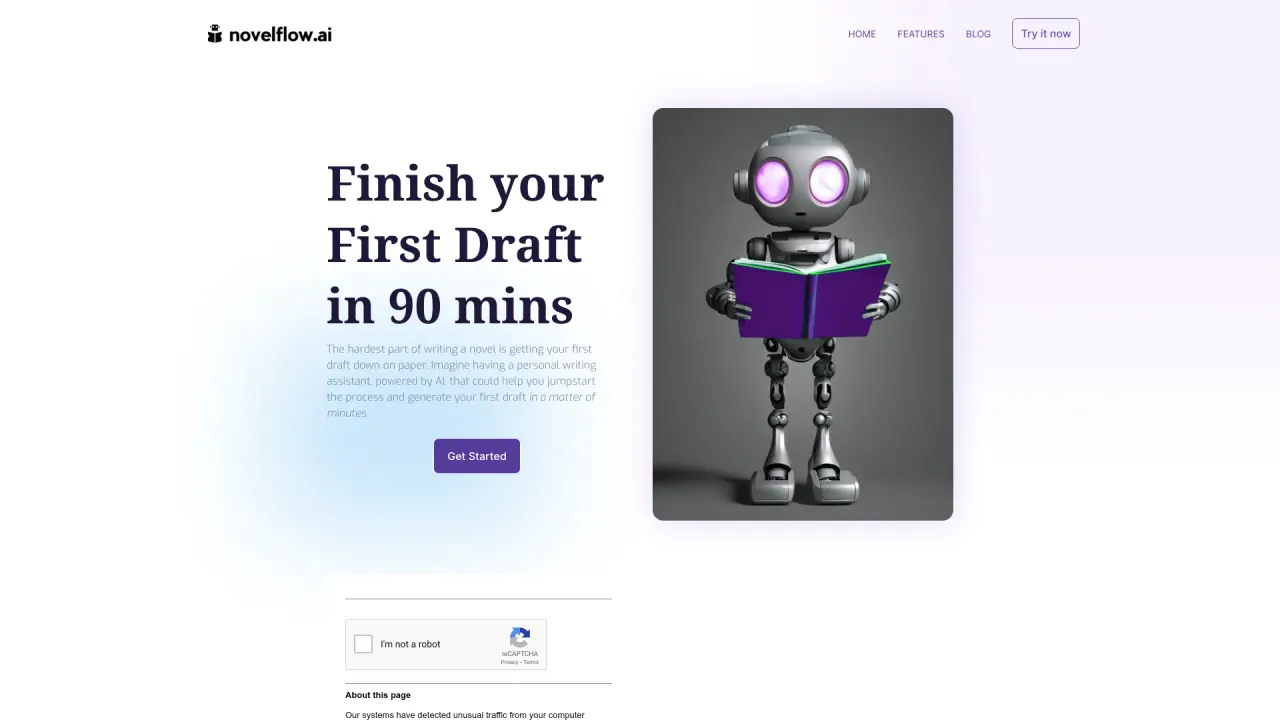 NovelflowAI screenshot