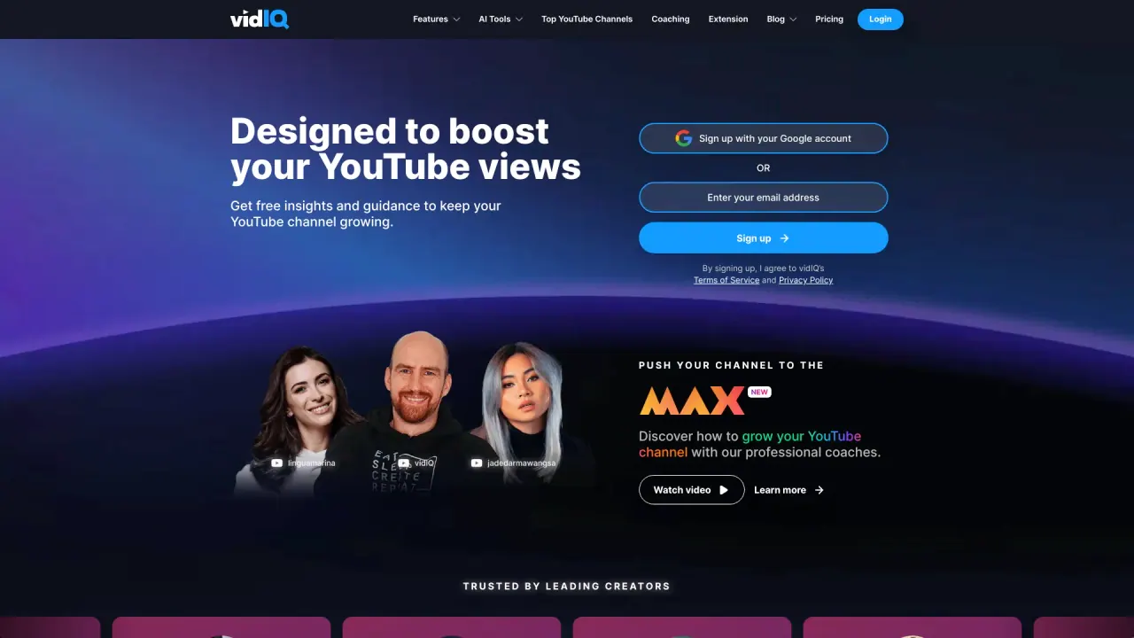 Vidiq screenshot
