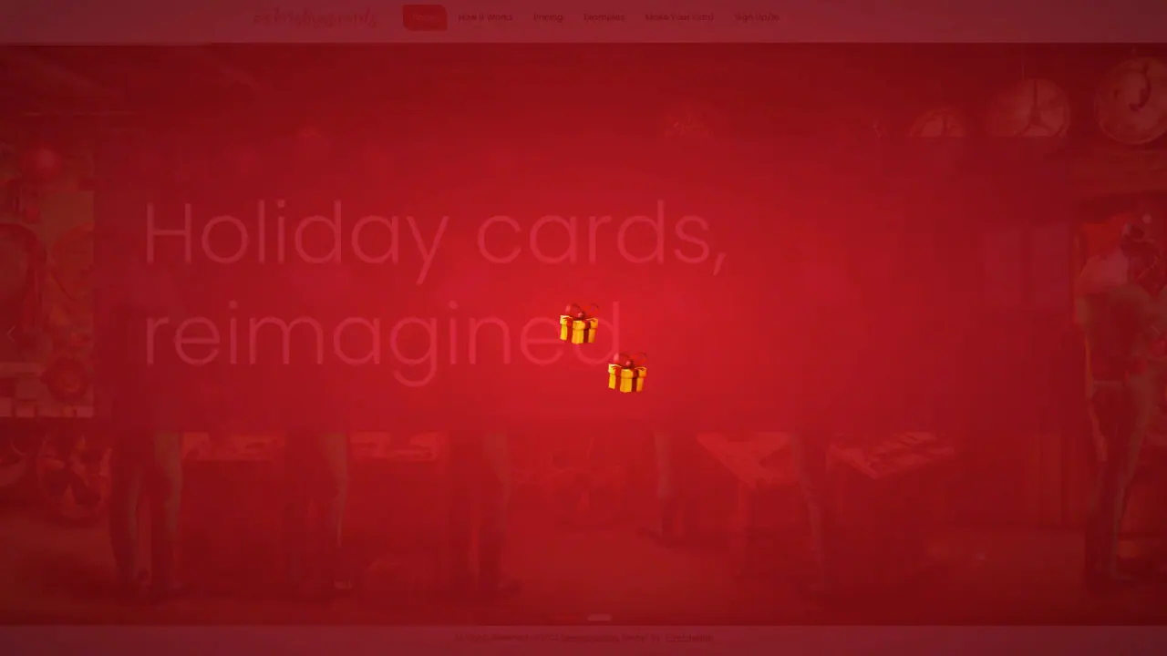 Aichristmascards screenshot