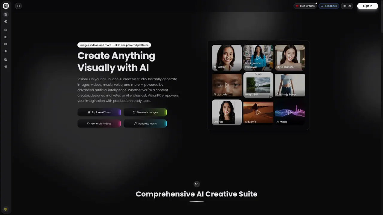 VisionFX screenshot