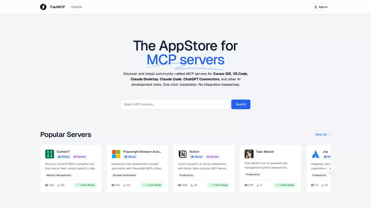 FastMCP screenshot