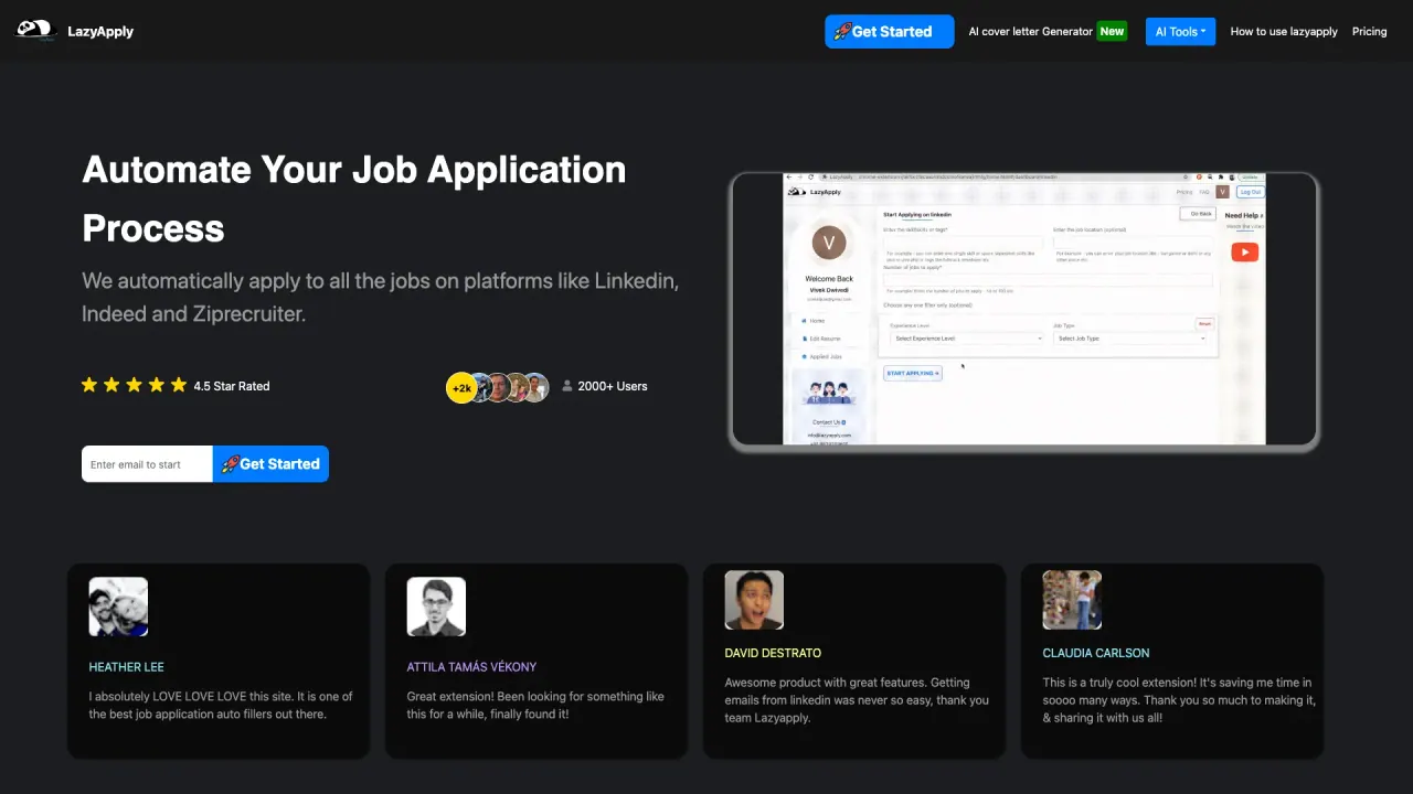 LazyApply screenshot