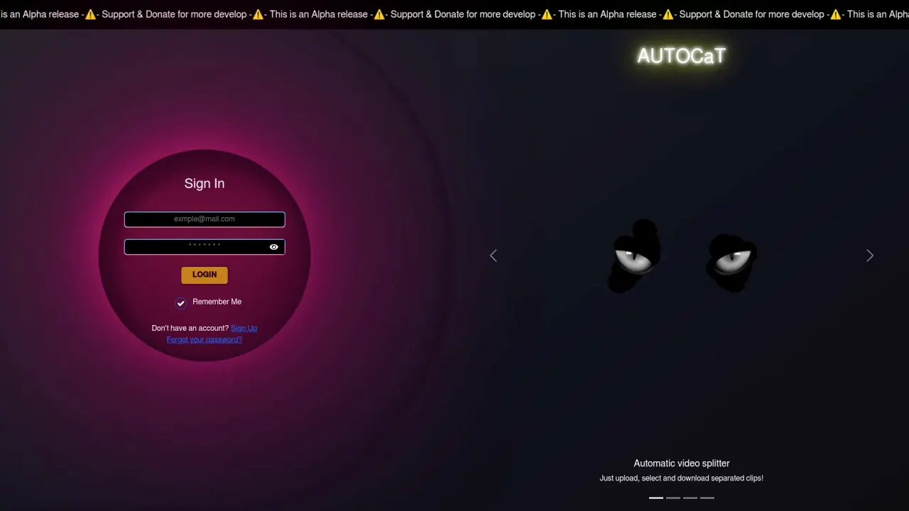 Autocat screenshot