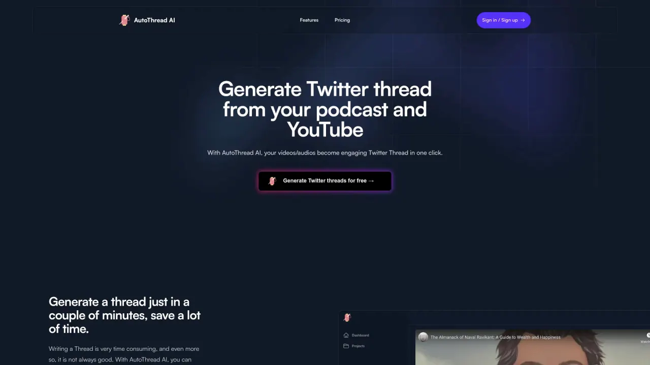 AutoRepurpose screenshot