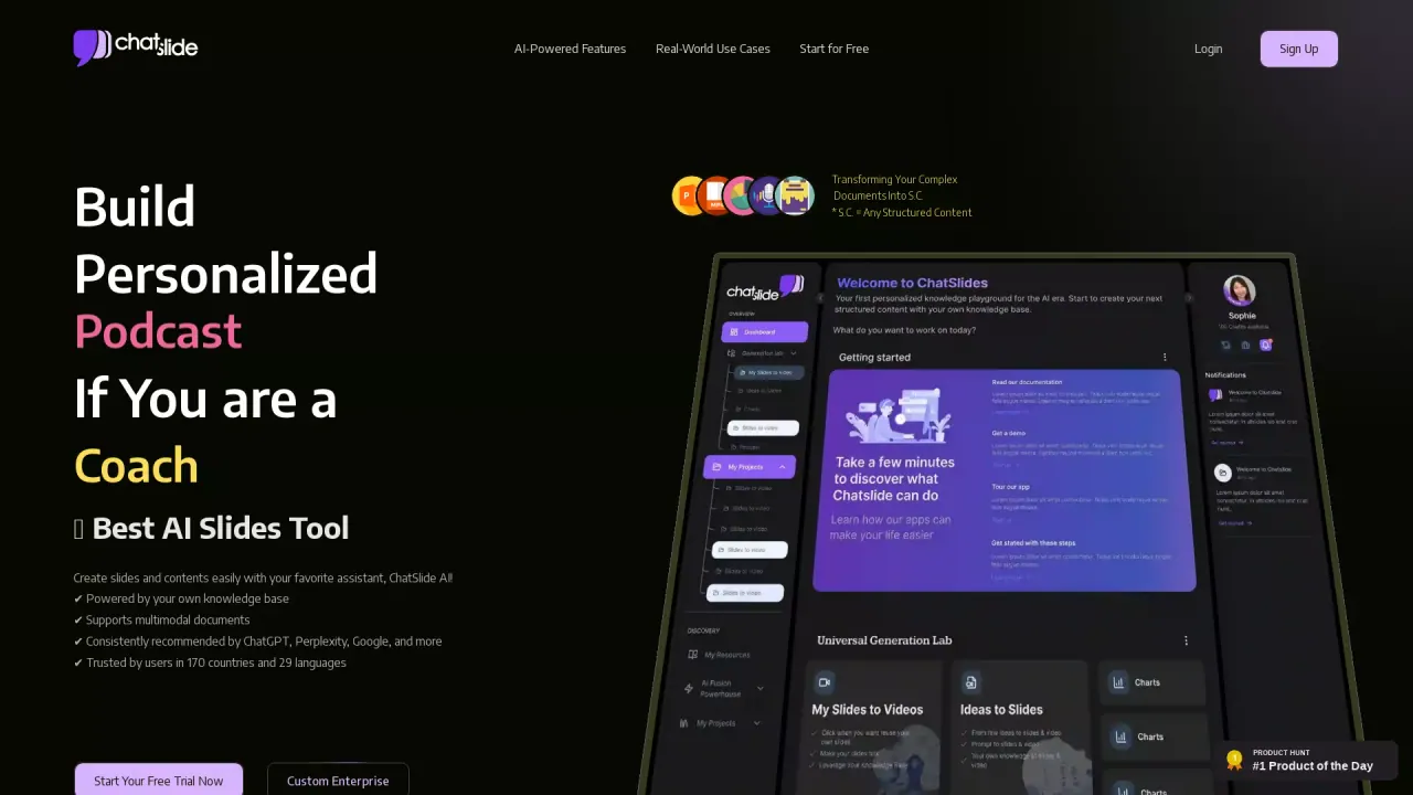 ChatSlide screenshot