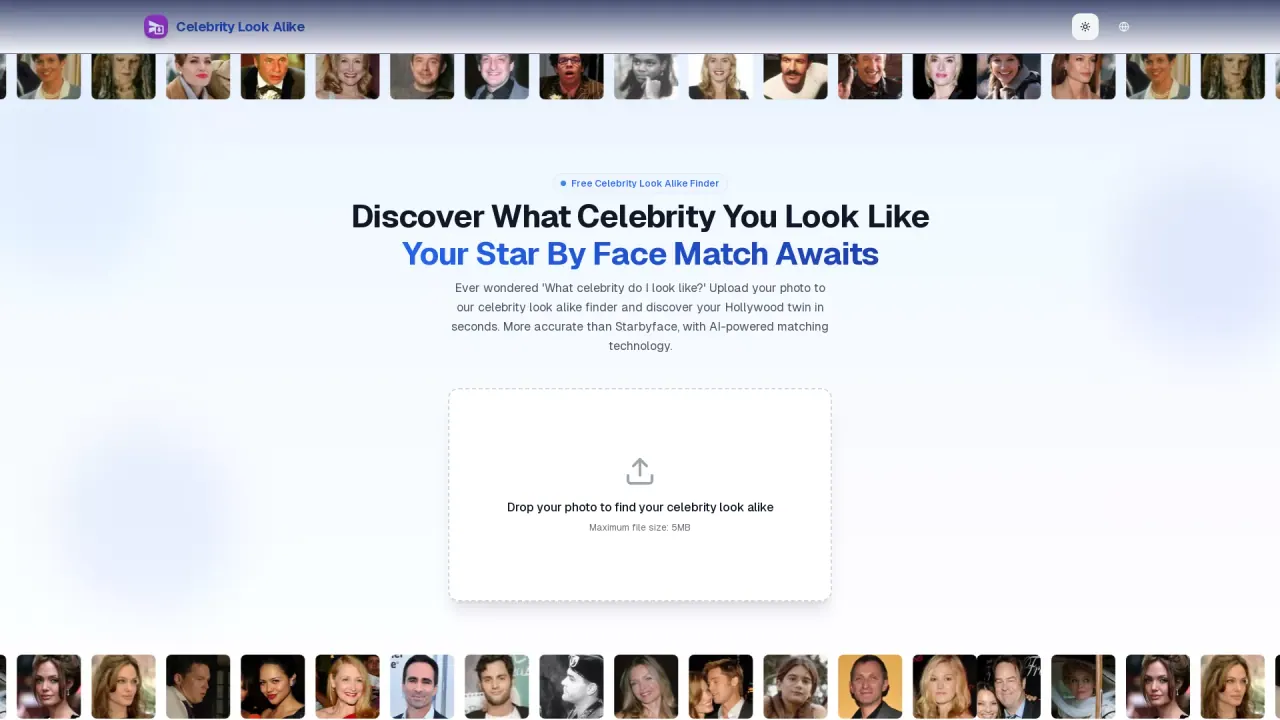 Celebrity Look Alike screenshot