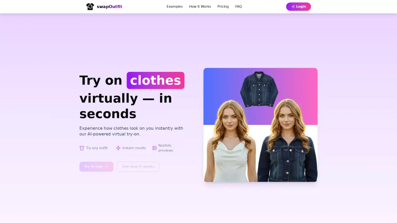 SwapOutfit screenshot