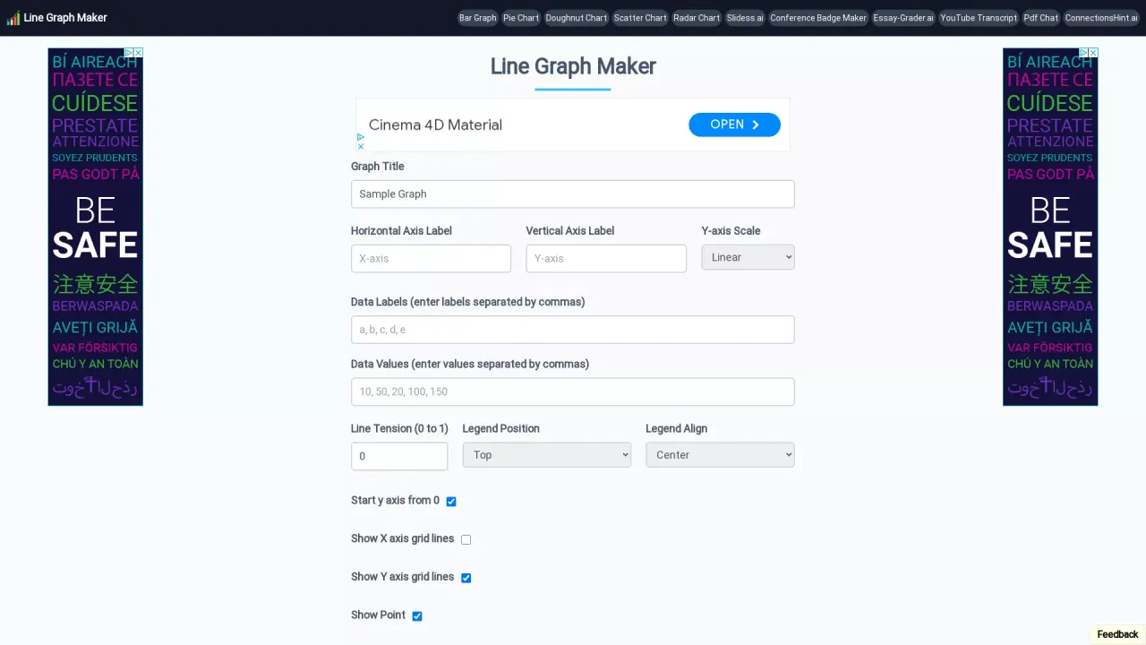 Line Graph Maker screenshot