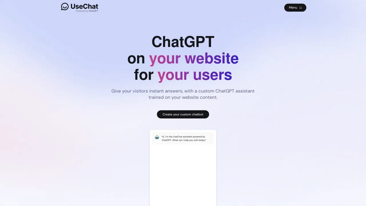 UsechatAI screenshot