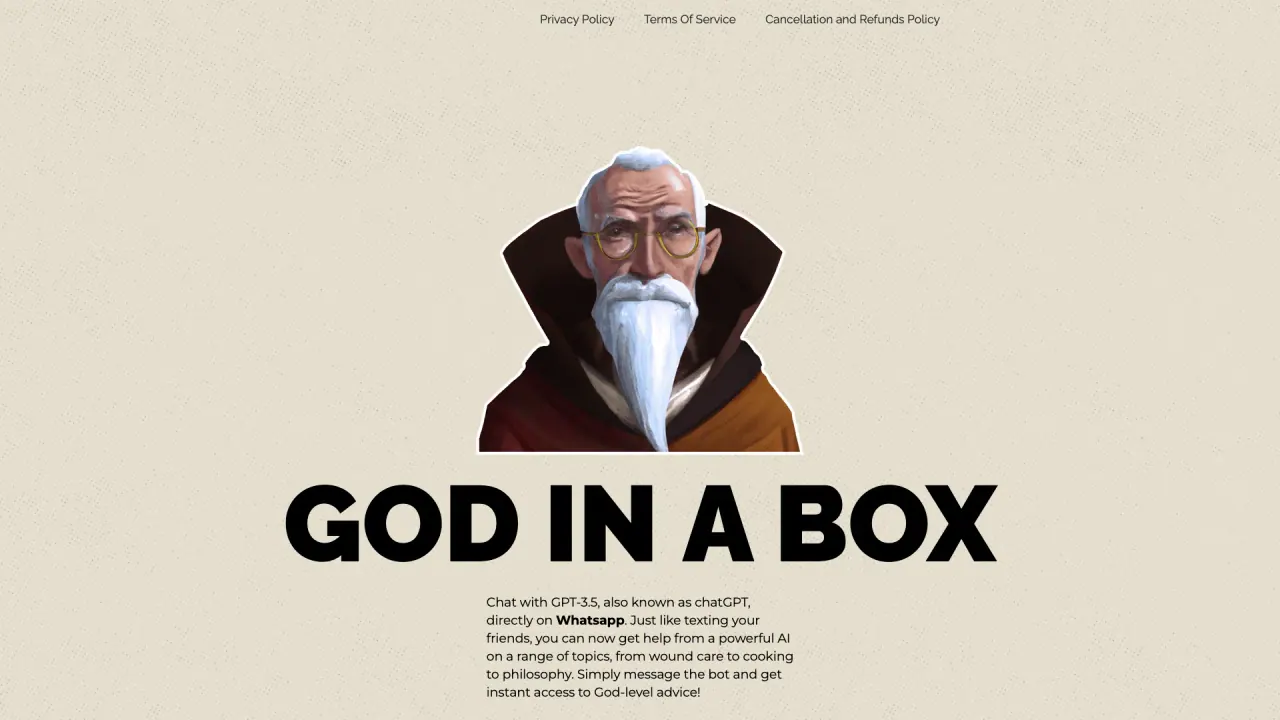 GodInABox screenshot