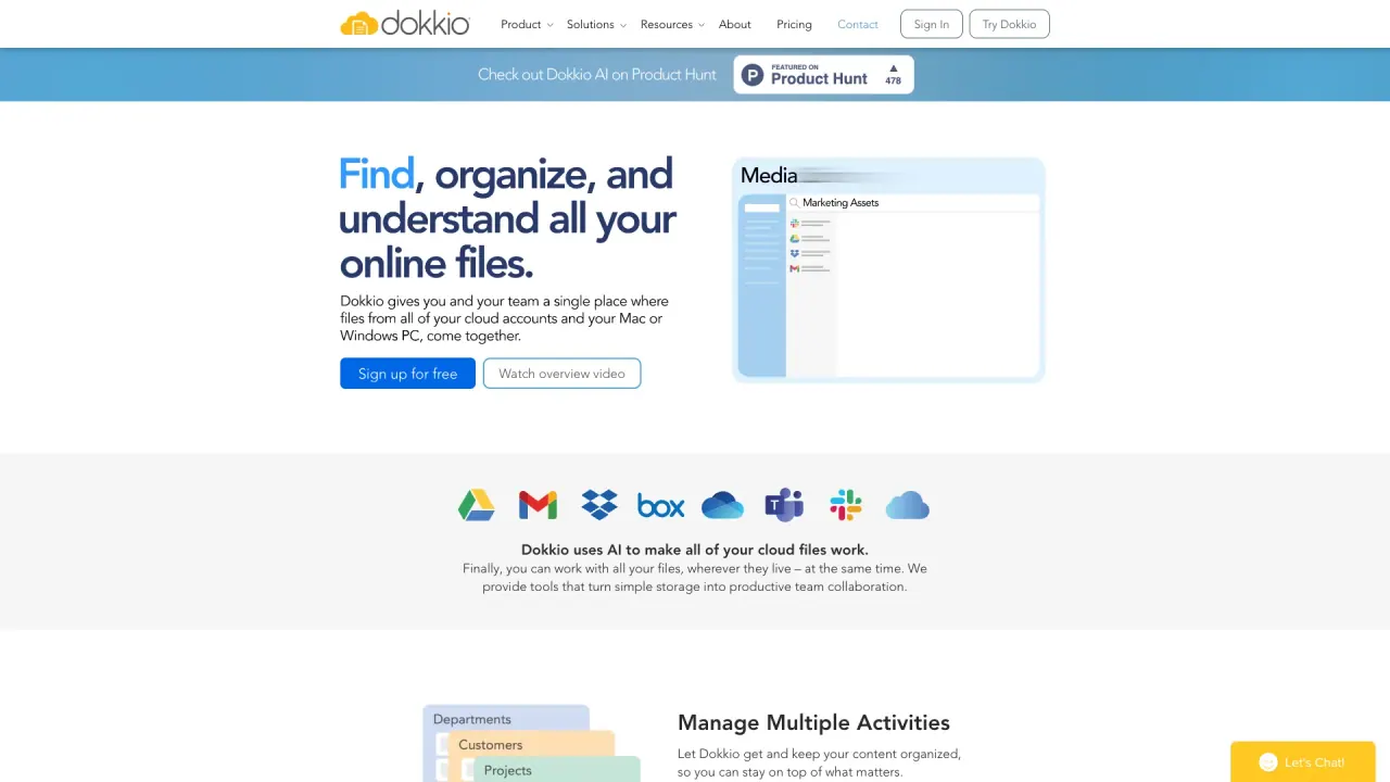 Dokkio screenshot