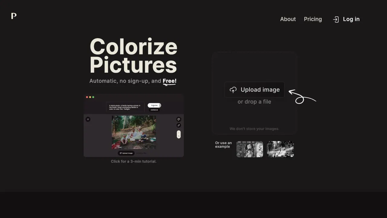 Palette screenshot