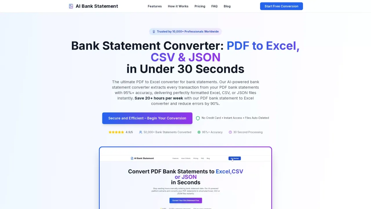AIBankStatement screenshot