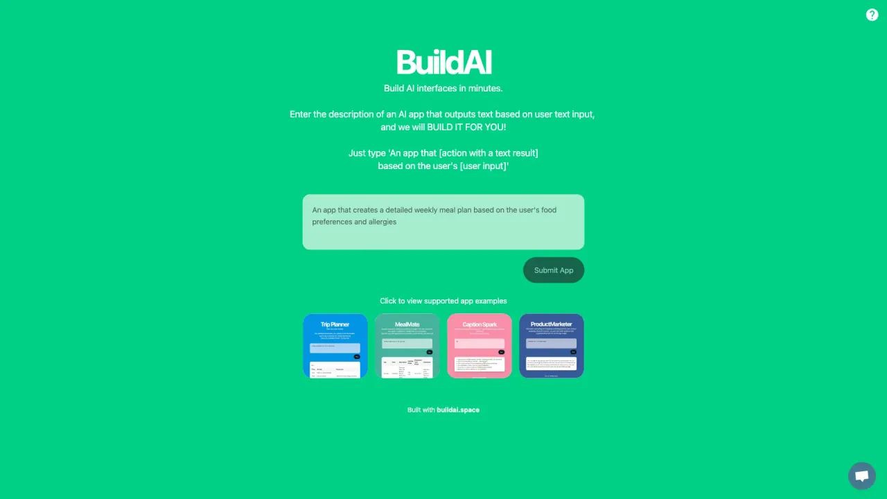 BuildAI screenshot