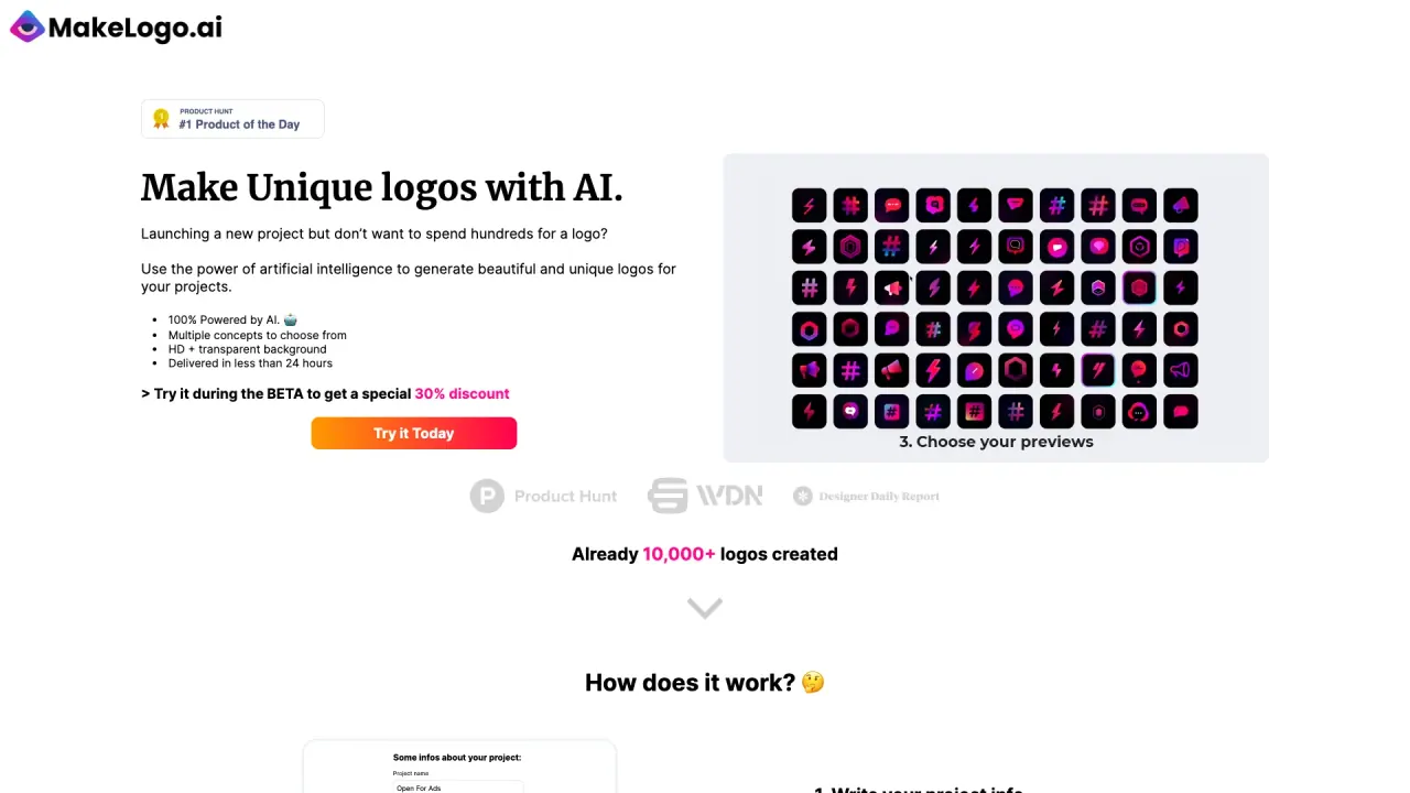 MakeLogo screenshot