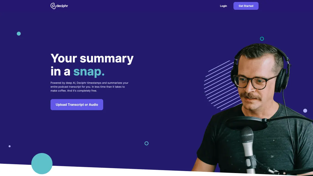 Deciphr screenshot