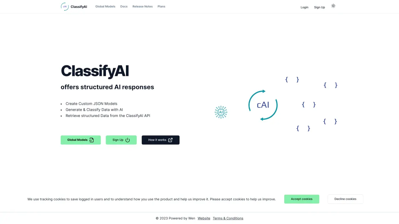 ClassifyAI screenshot