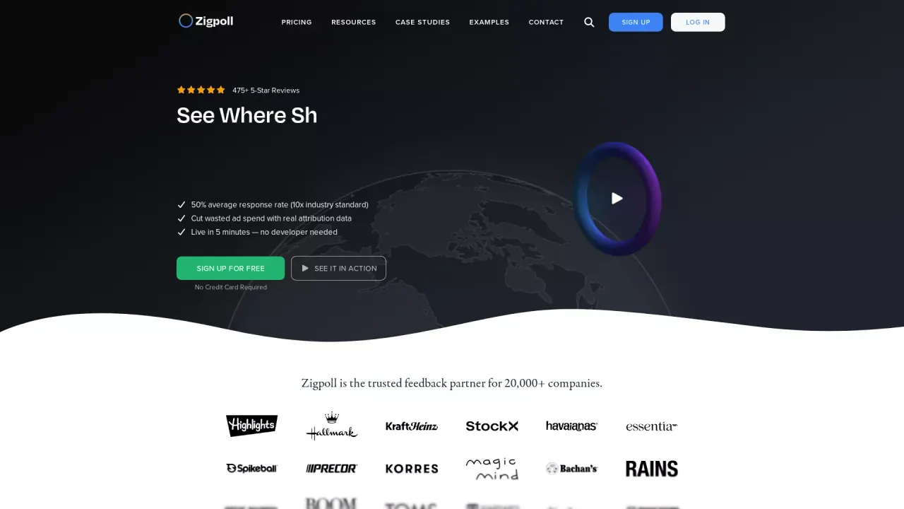 Zigpoll screenshot