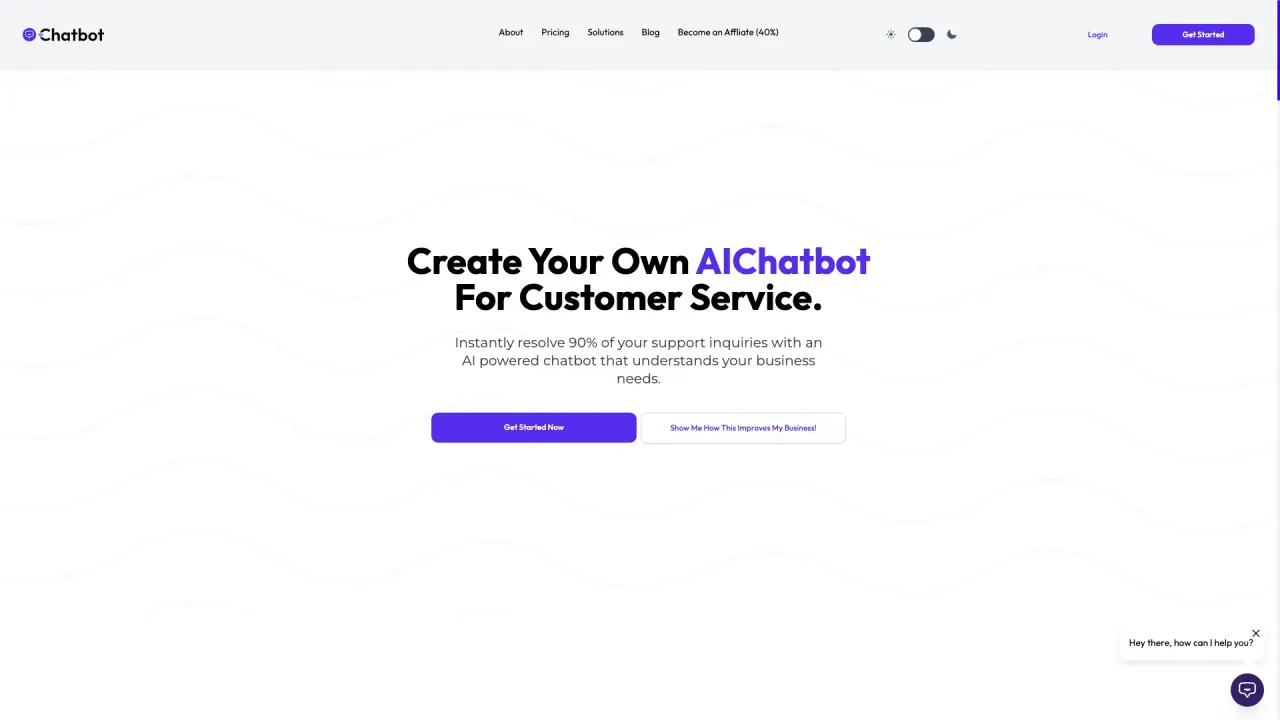 AIChatbot screenshot