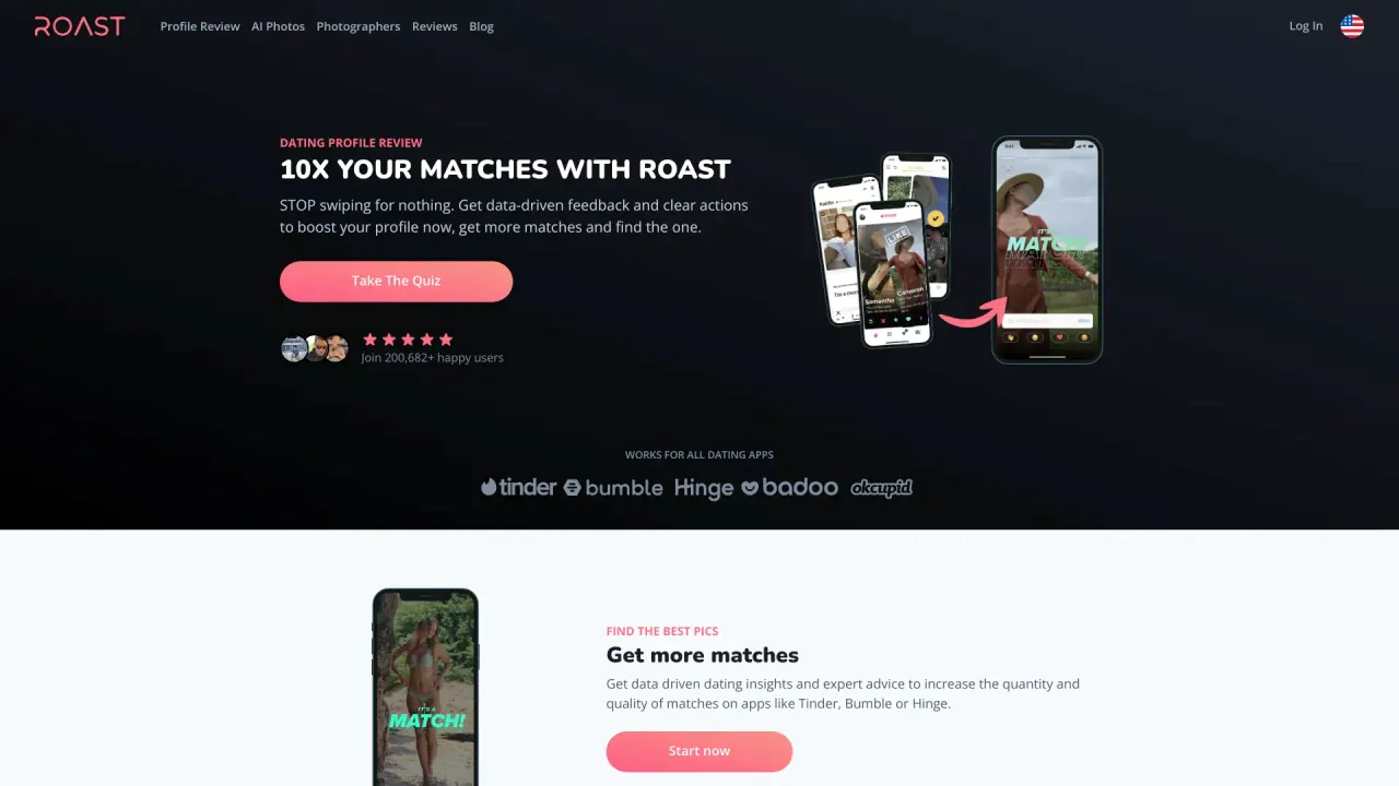 Roast.dating screenshot