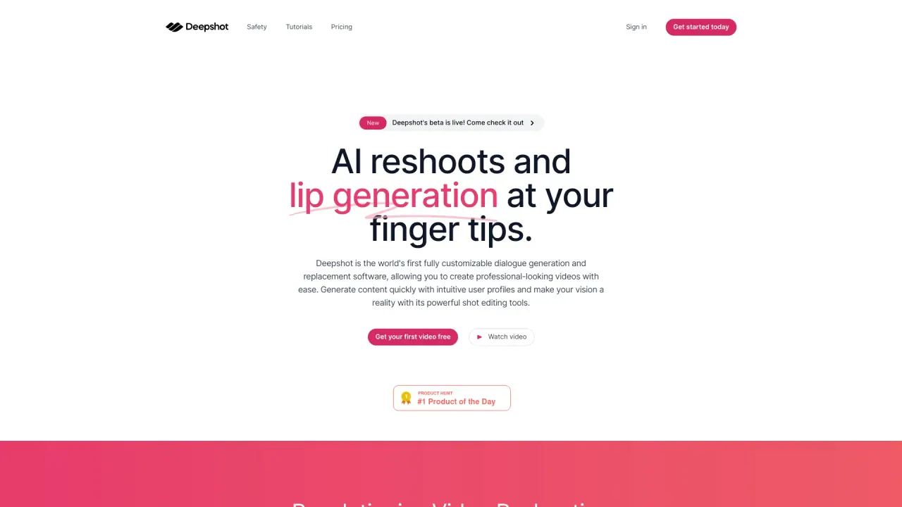 DeepshotAI screenshot