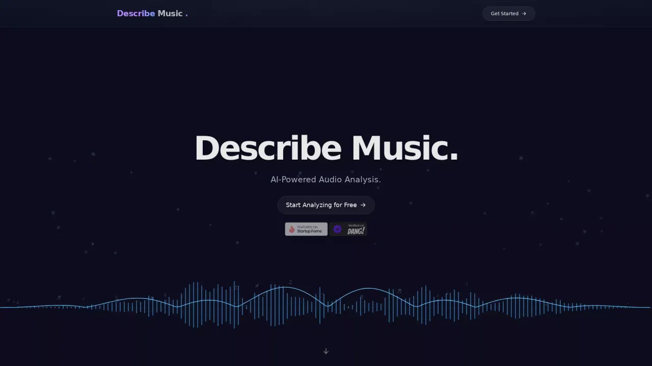 DescribeMusic screenshot
