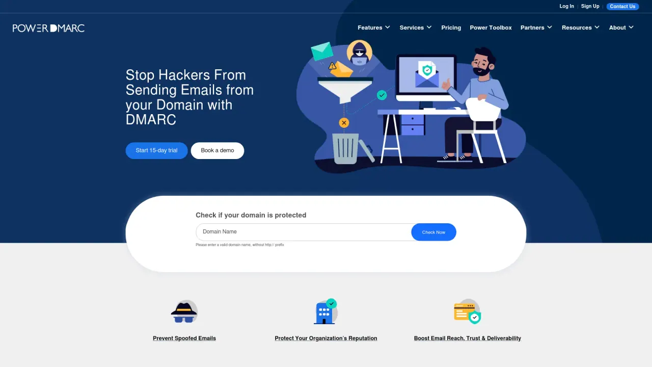PowerDMARC screenshot