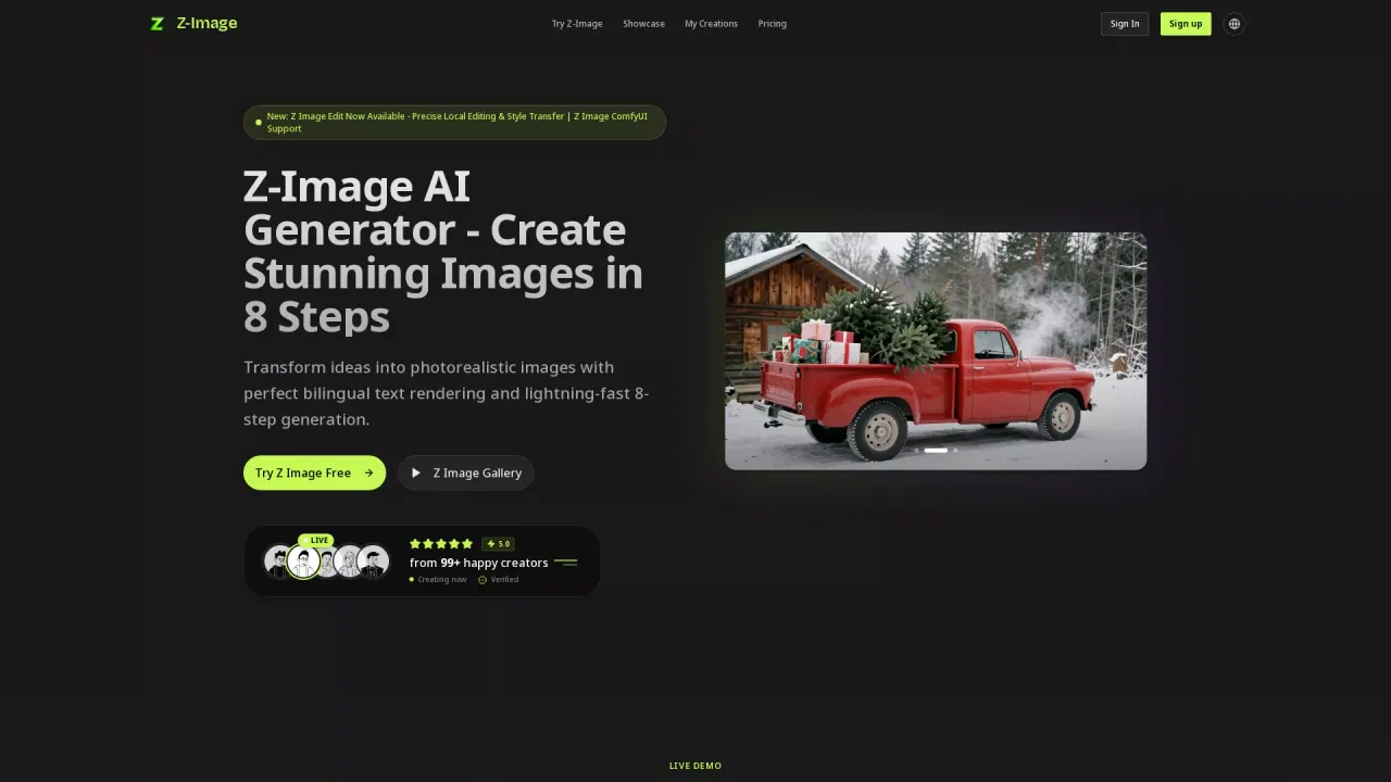ZImage screenshot
