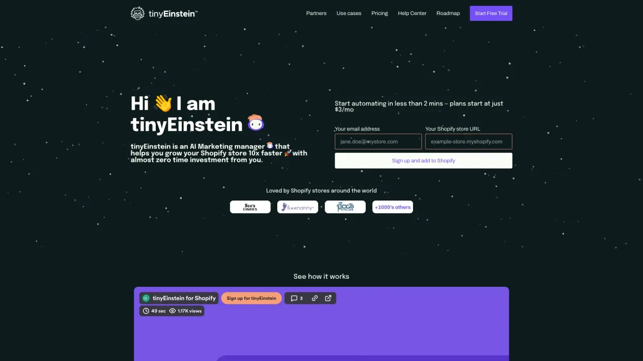 tinyAlbert screenshot