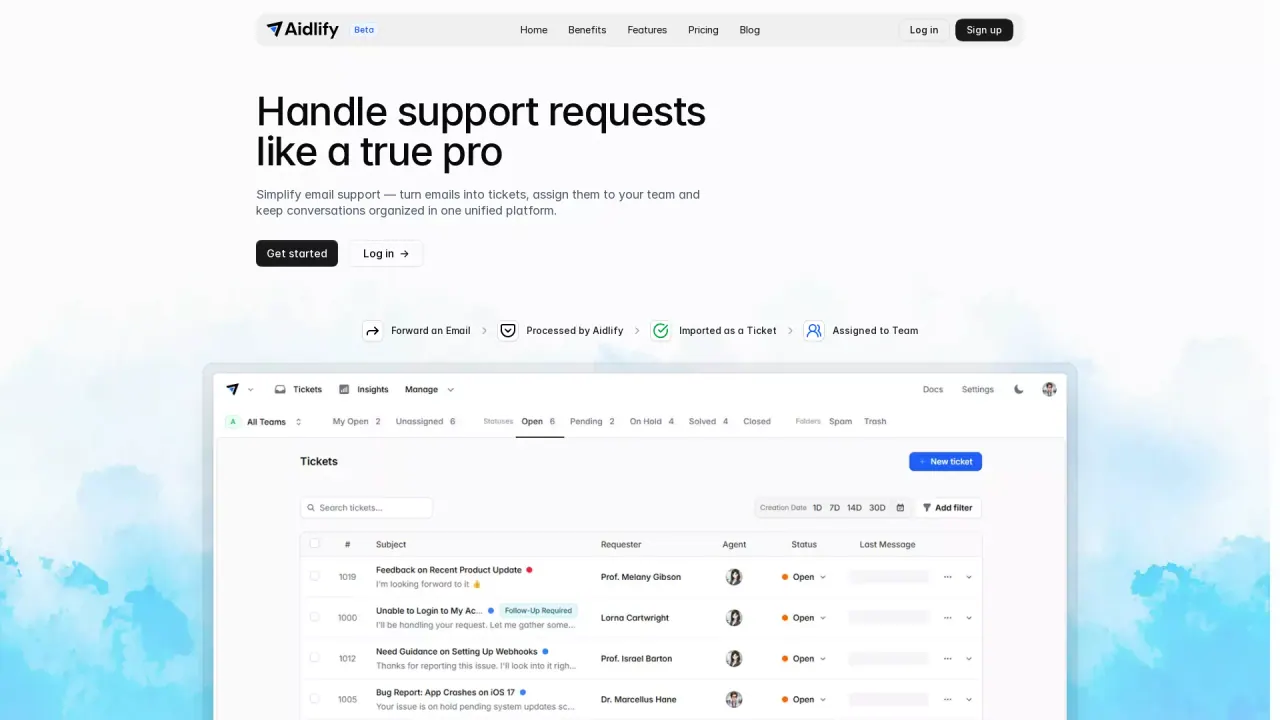 Aidlify screenshot